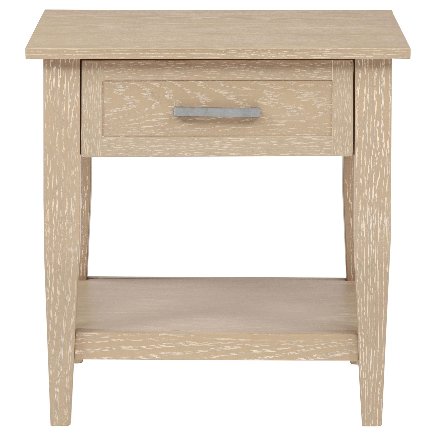 Close-up of tapered legs on Lindenton end table