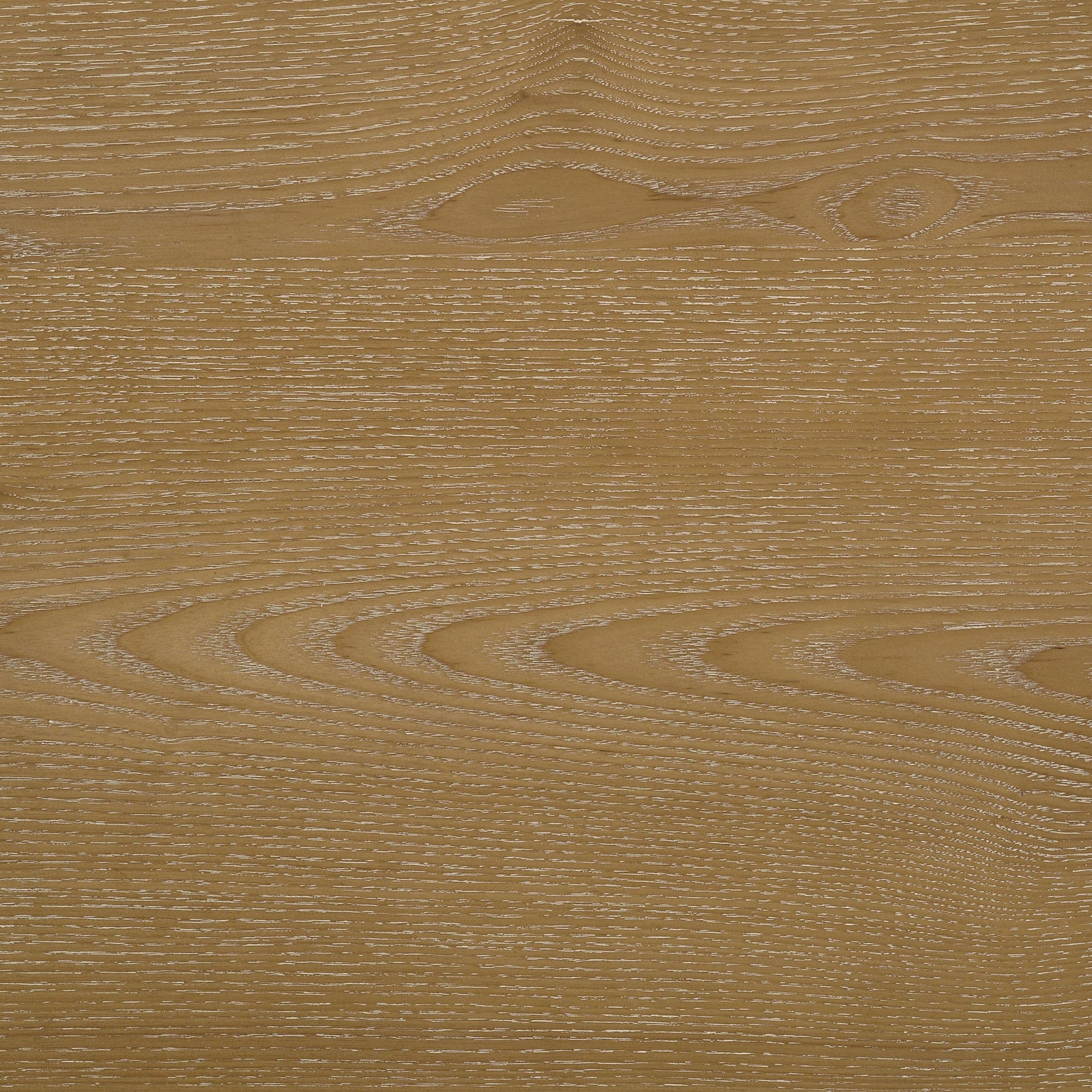 Decorative items on console shelves