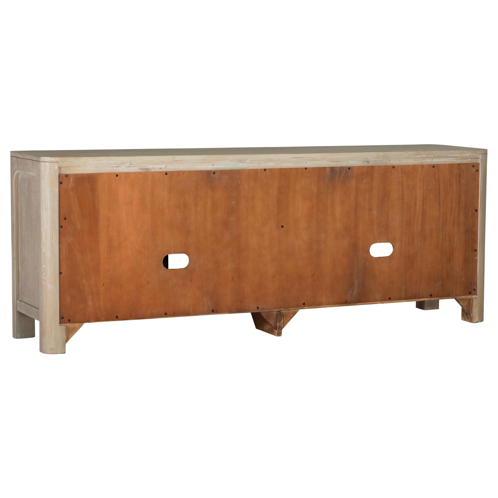Adjustable shelf inside media console