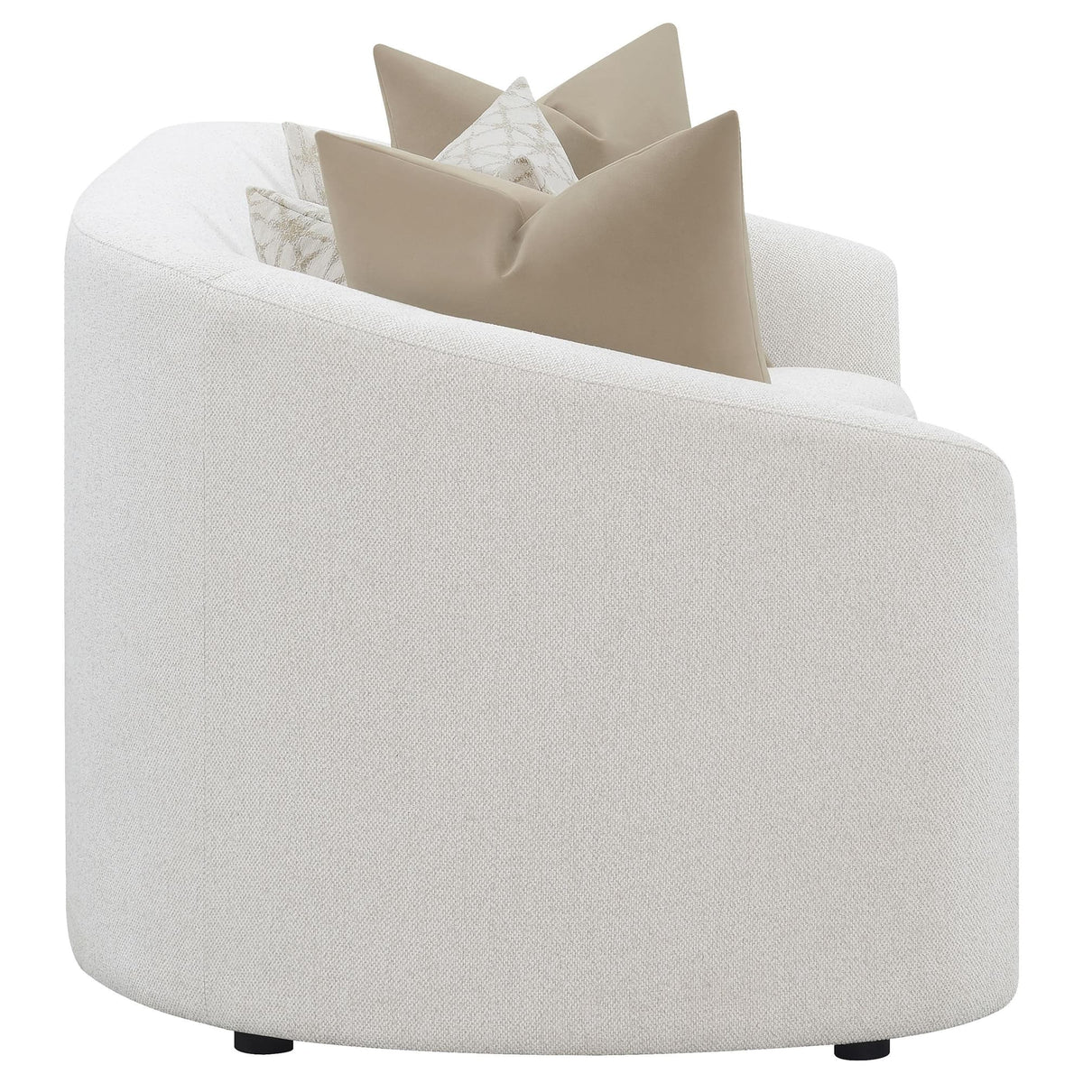 Rainn Boucle Upholstered Sloped Arm Sofa Latte — product image 8