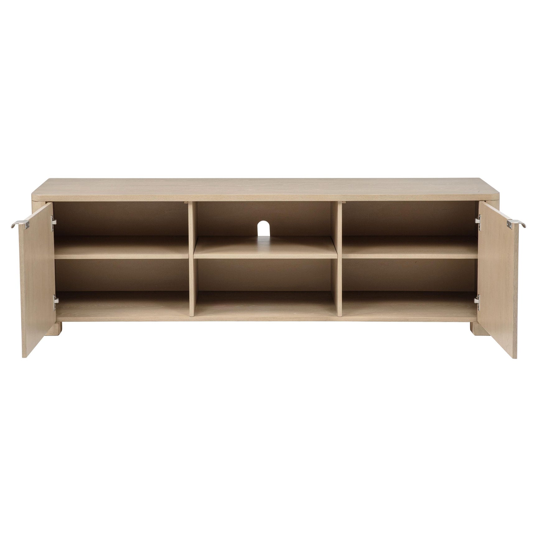 Marcelo TV stand sliding door detail