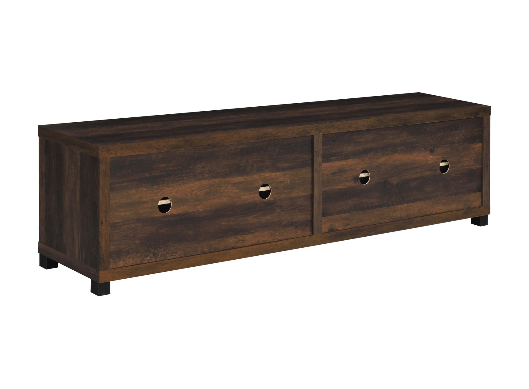 Sachin TV console full view with storage compartments open