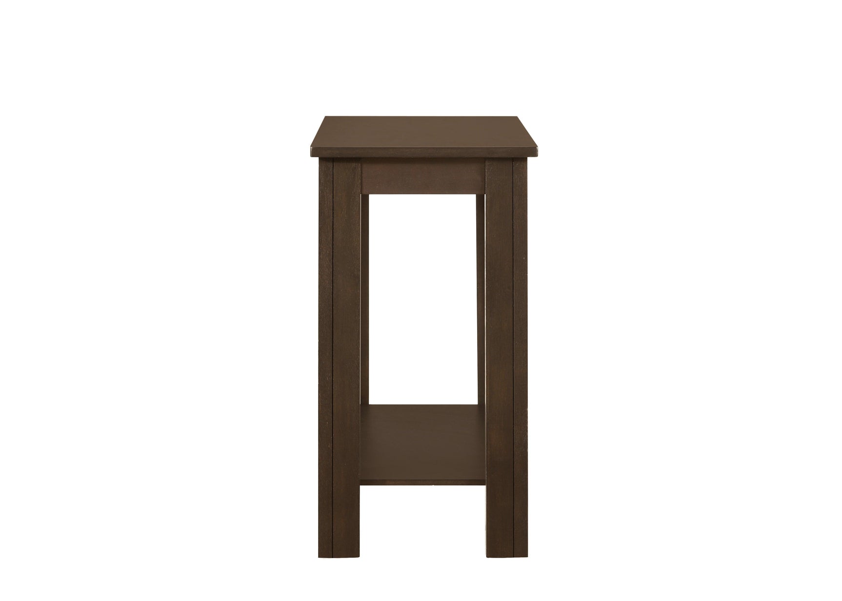 Pierce Charcoal Chairside Coffee Table, angled top view