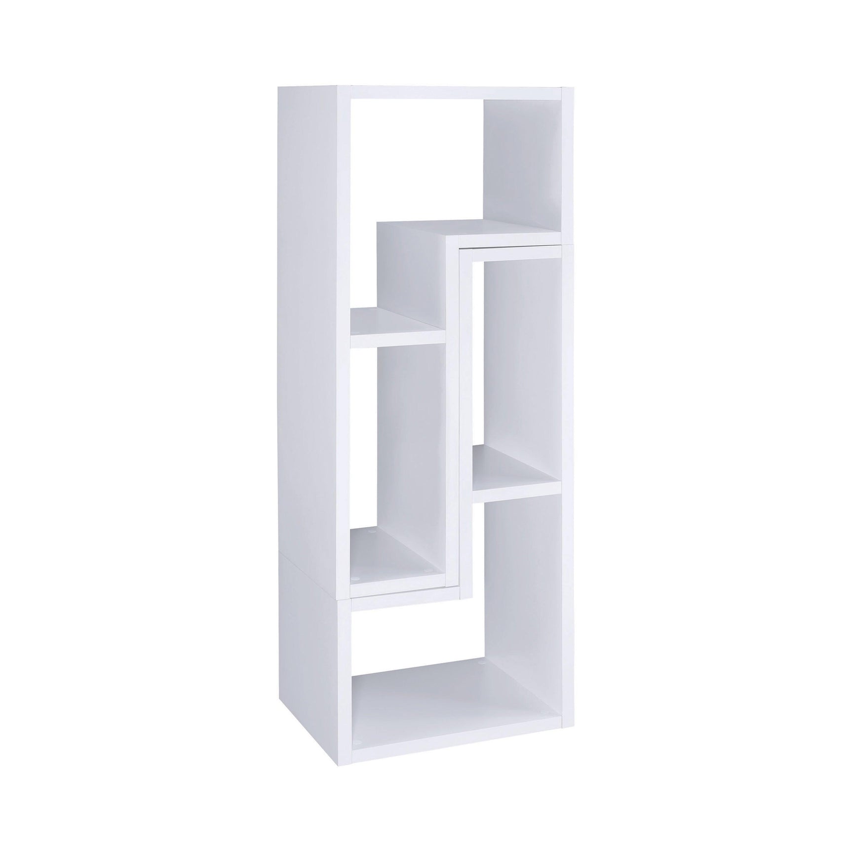 Velma Convertible TV Console showing open shelving