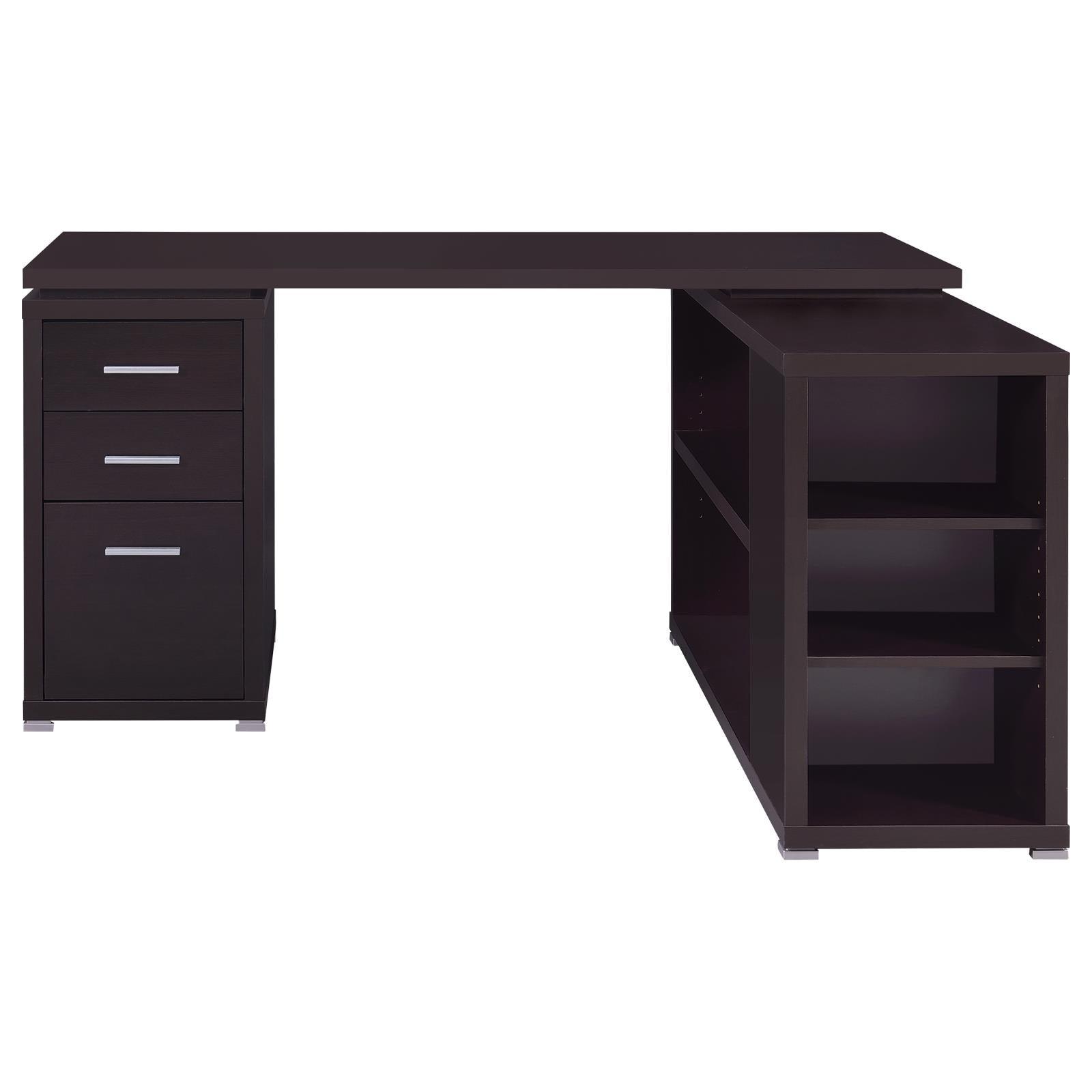 Yvette L-Shape Office Desk assembly detail