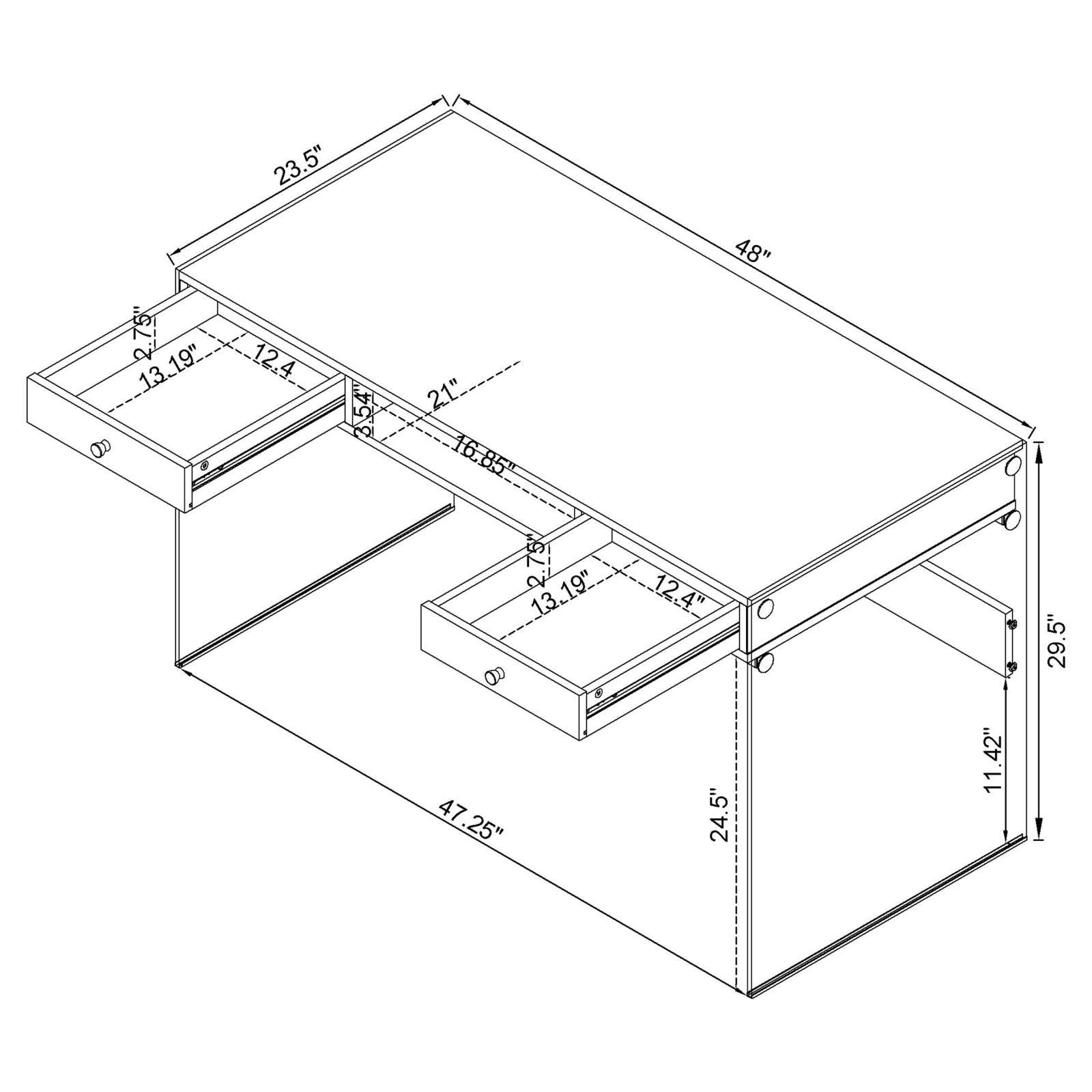 Dobrev desk in a modern office setting