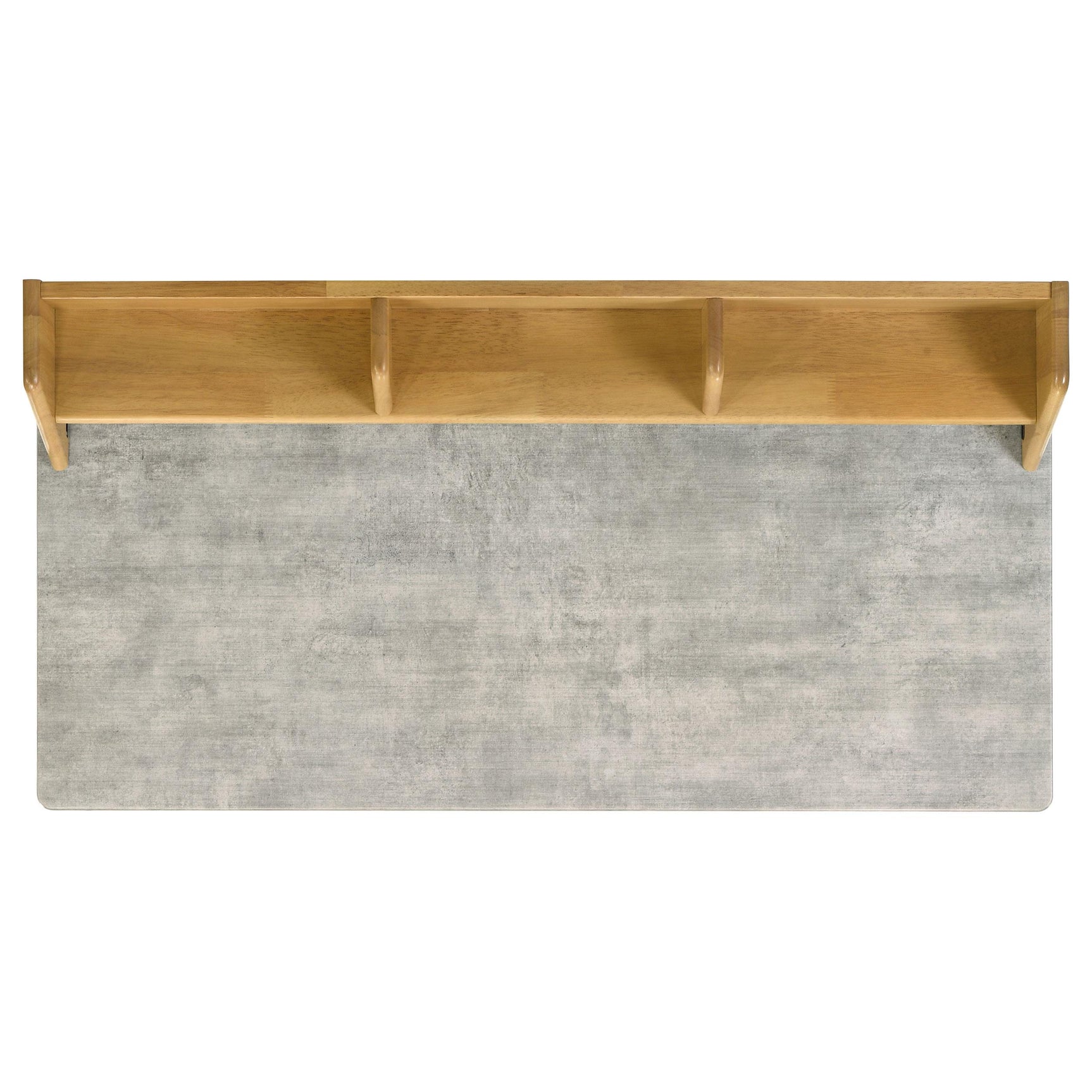 Rubberwood frame with stretcher support
