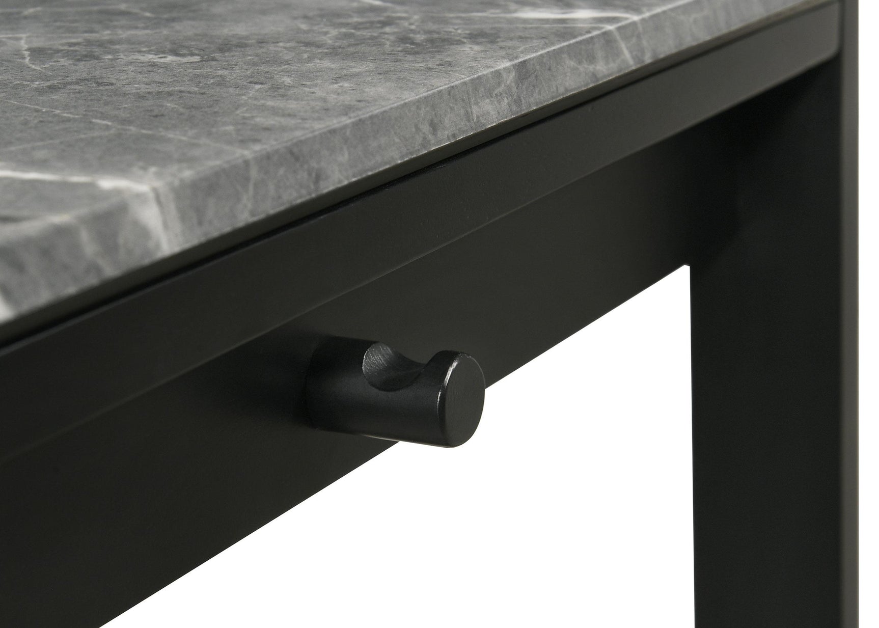 Side angle of Besler Writing Desk