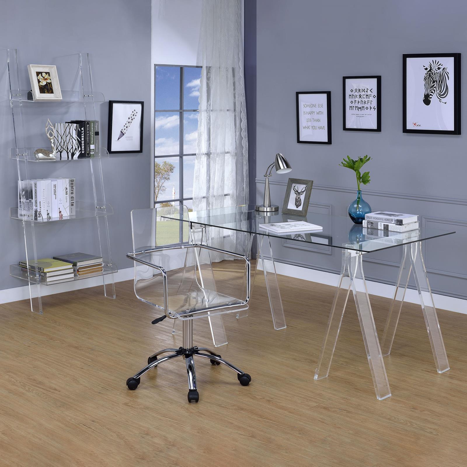 Amaturo desk styled in modern office setting