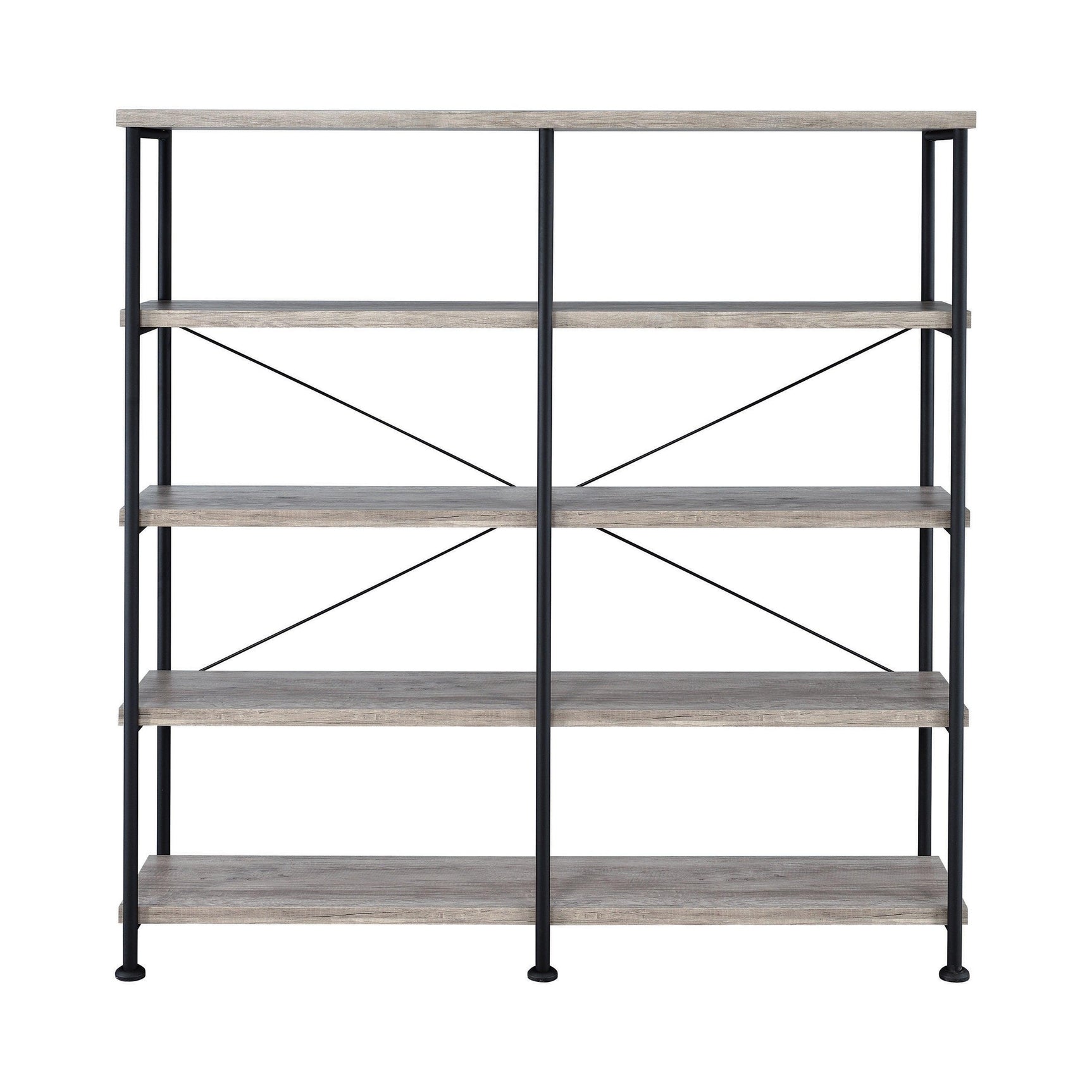 Top view of shelving on Analiese Bookcase