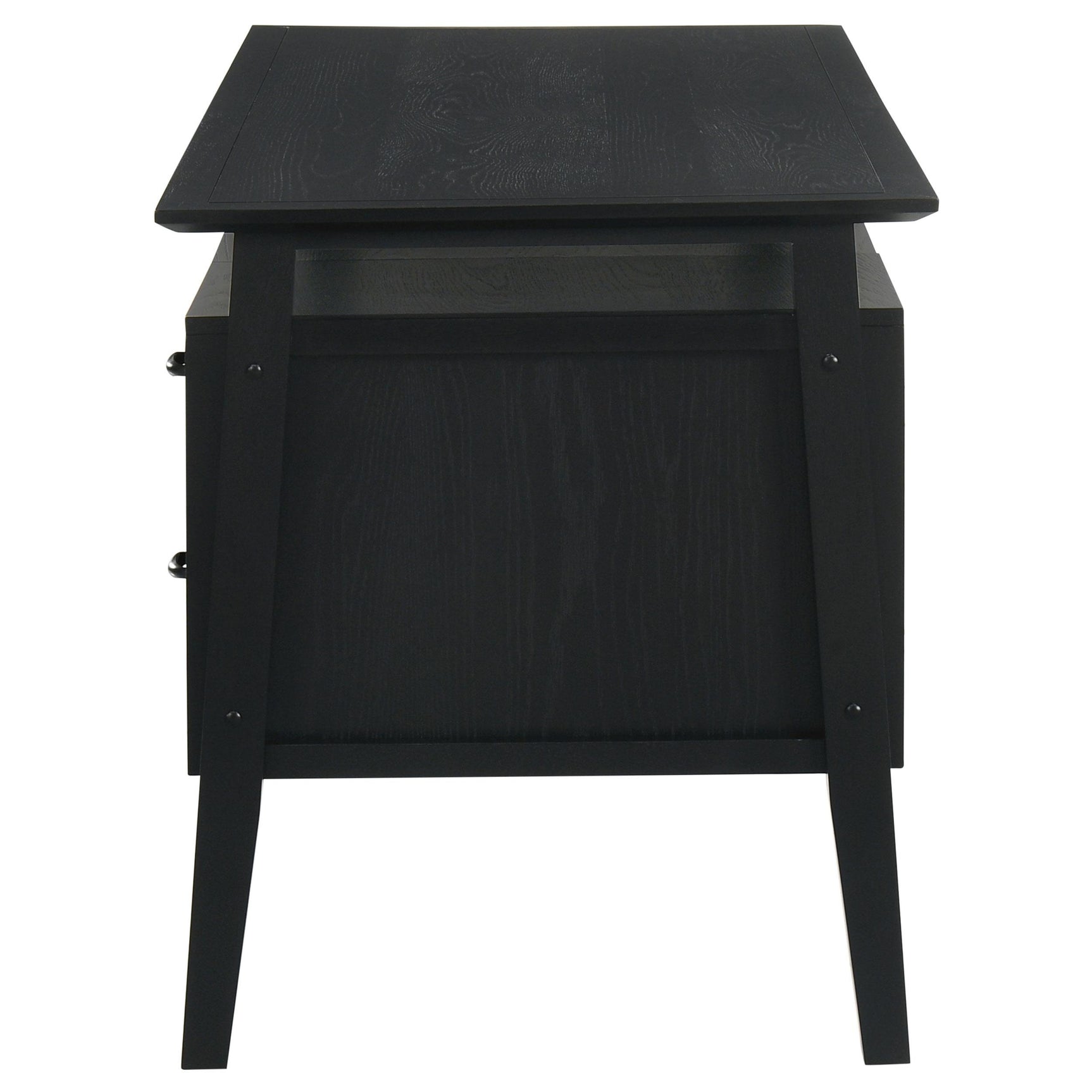 Goodson desk drawer partially open showing storage space