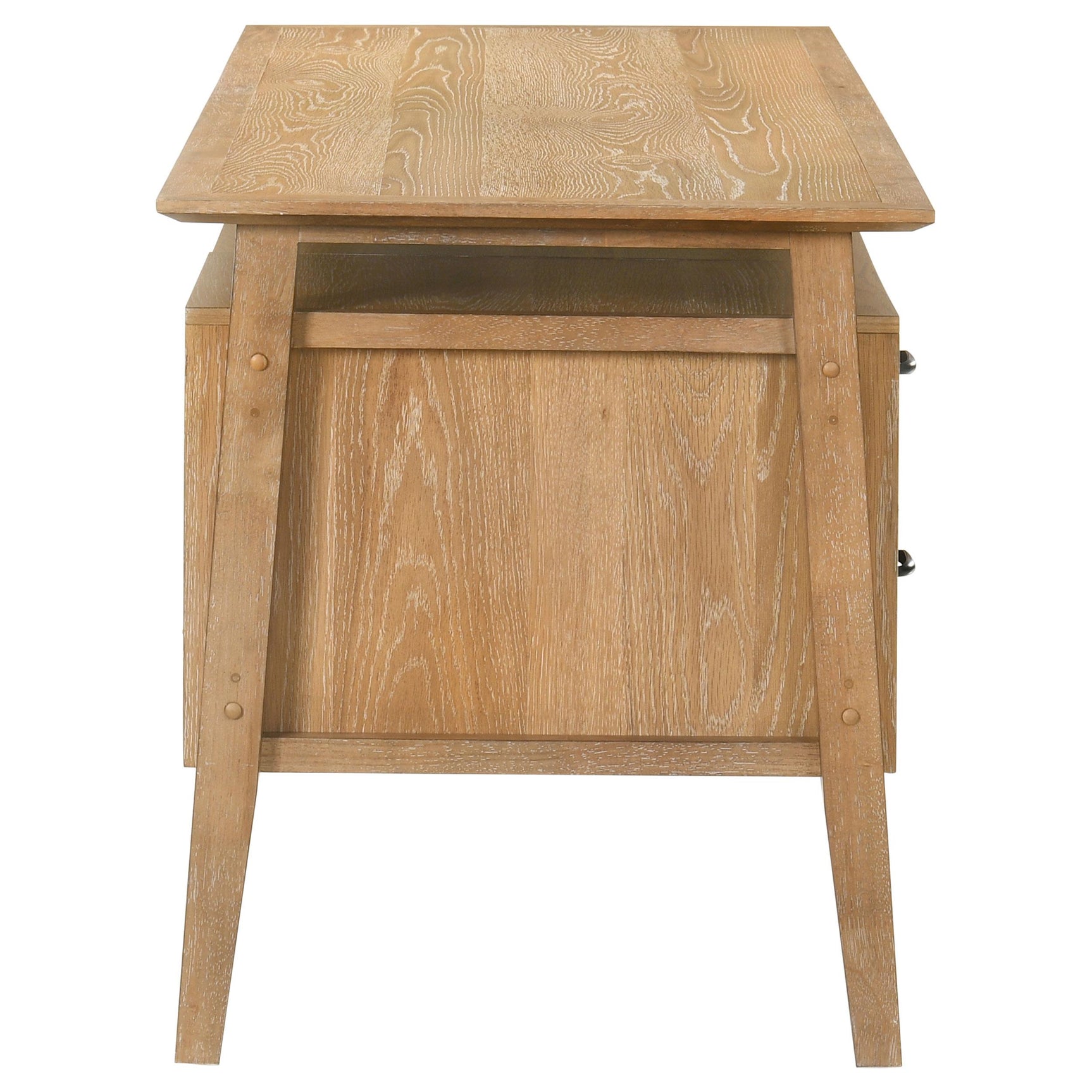 Wide top work surface of Goodson desk