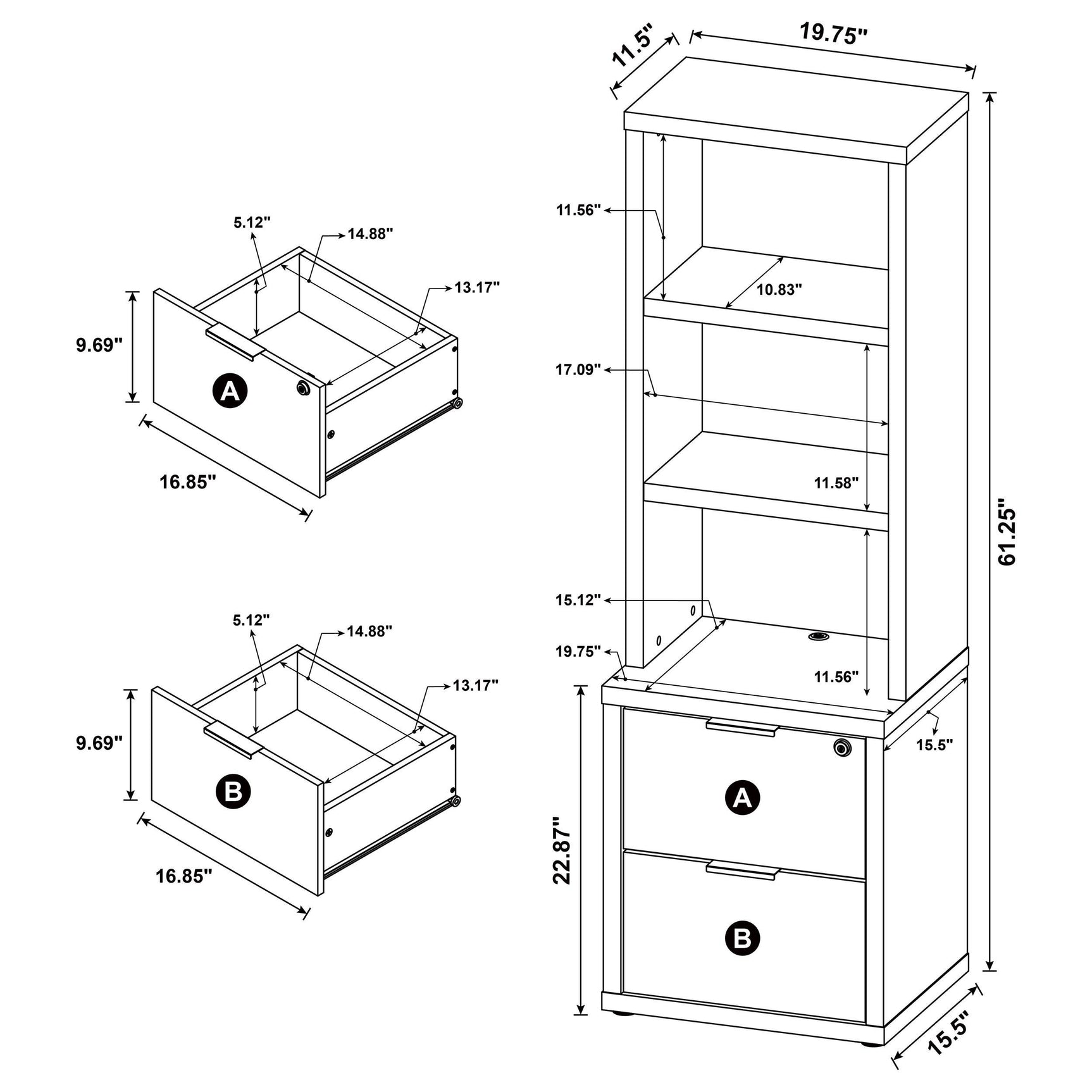 Individual units detached showing modular design