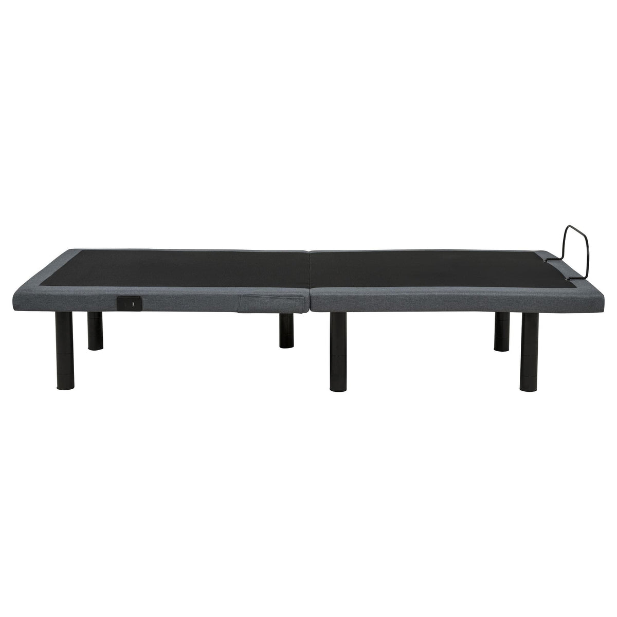 Weston Twin XL Dual-Motor Massage Adjustable Bed Base in Black and Grey — product image 6