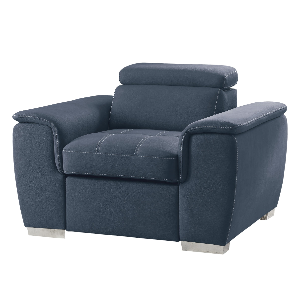 Ferriday chair exposed faux wood finish feet