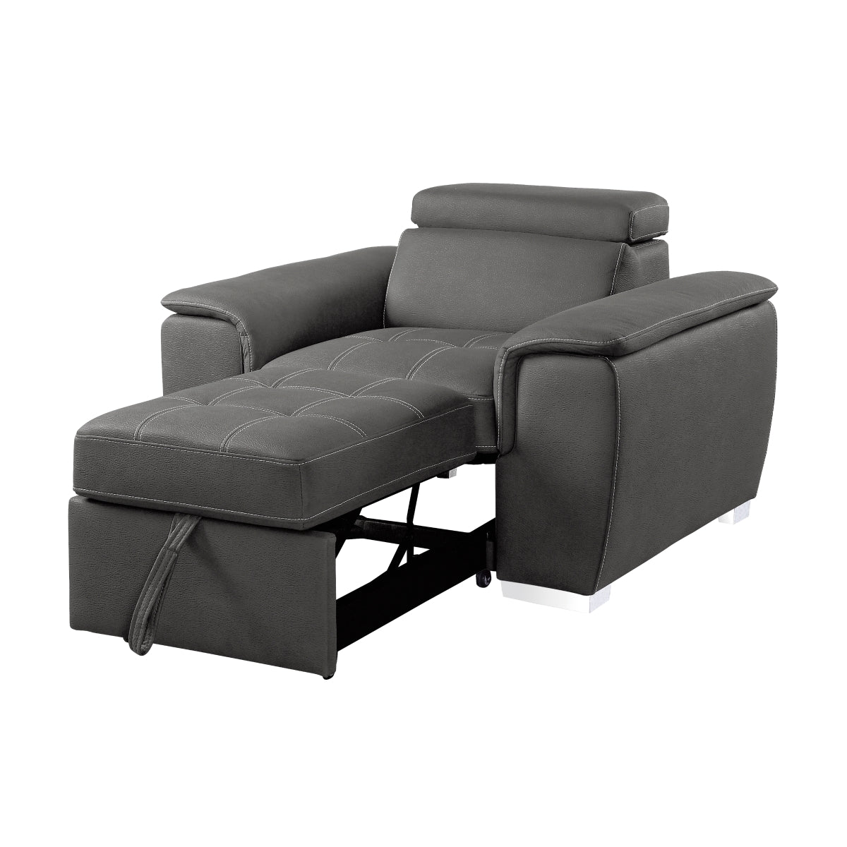 Ferriday Chair showing adjustable headrest