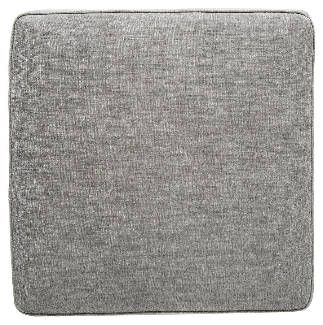 Altari Alloy Chenille Oversized Accent Ottoman top view