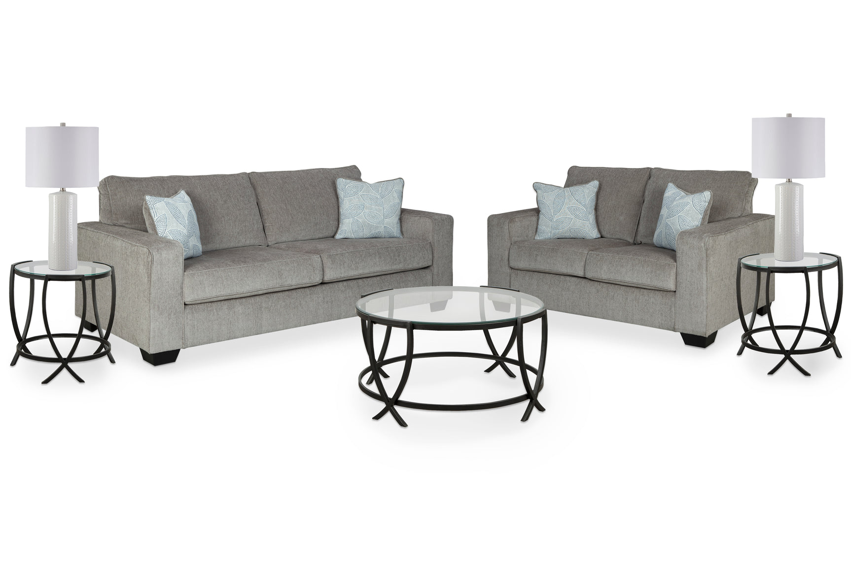 Altari Alloy 7-Piece Living Room Set side view