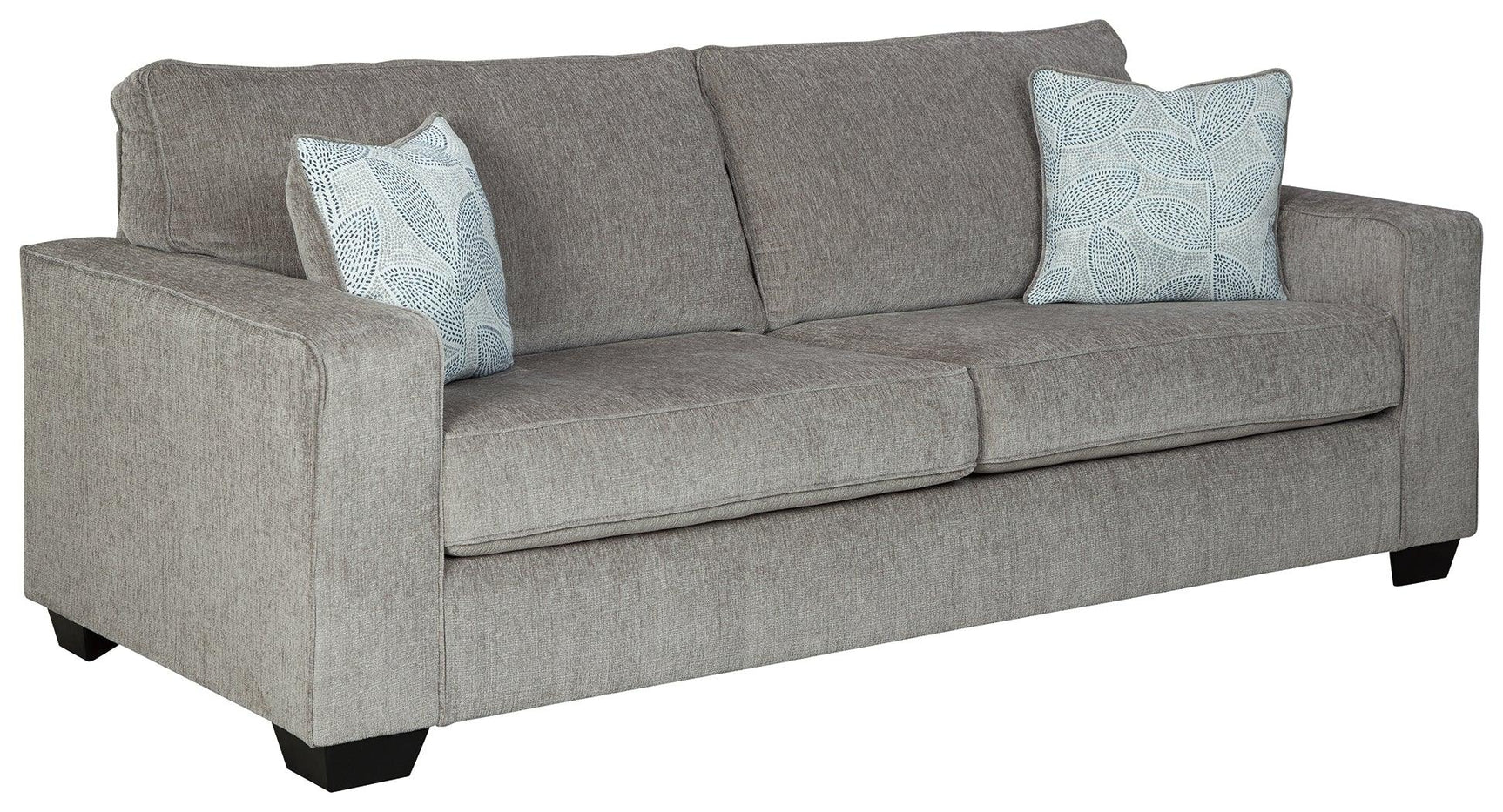 Altari Alloy Chenille Sofa side angle view