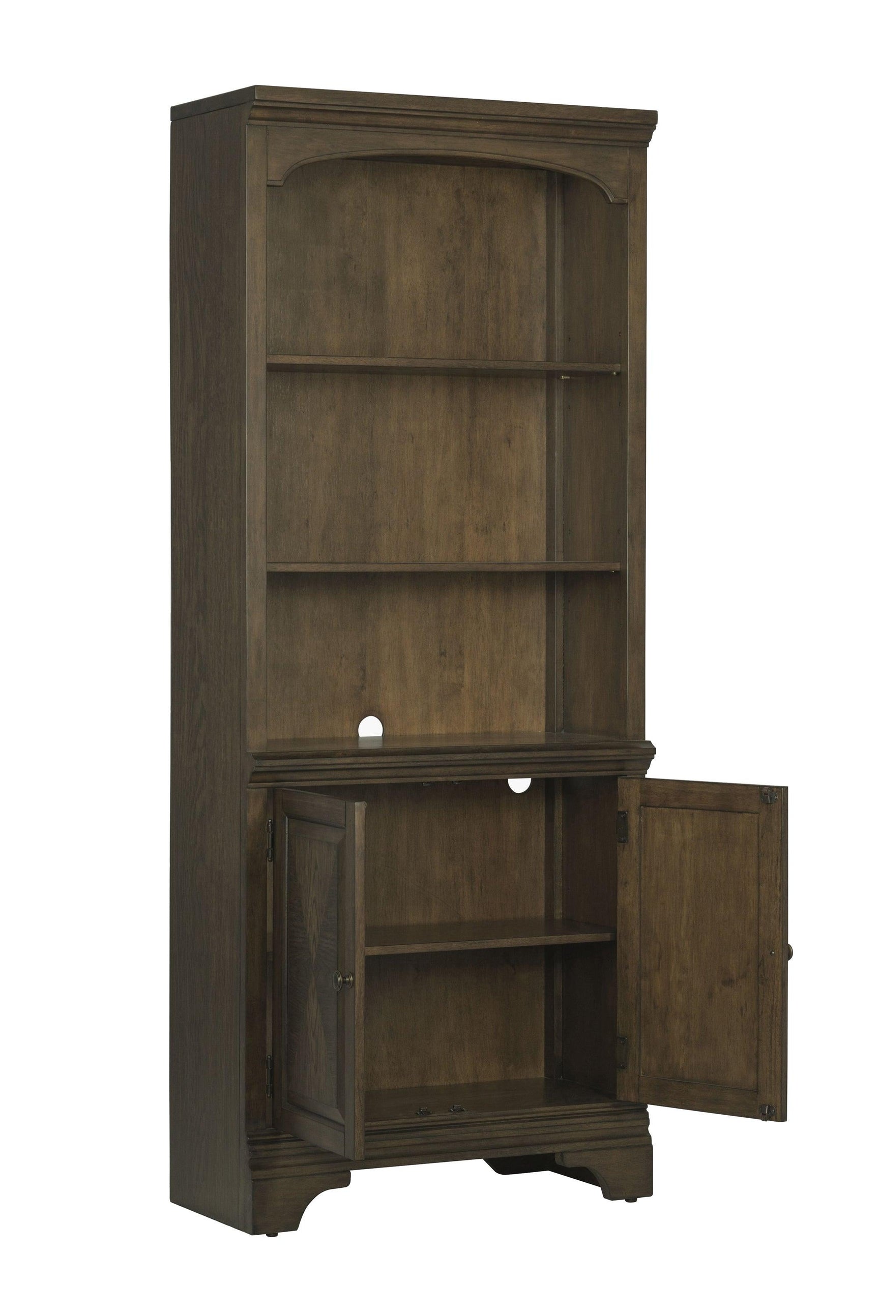 Molded detailing on Hartshill Bookcase frame