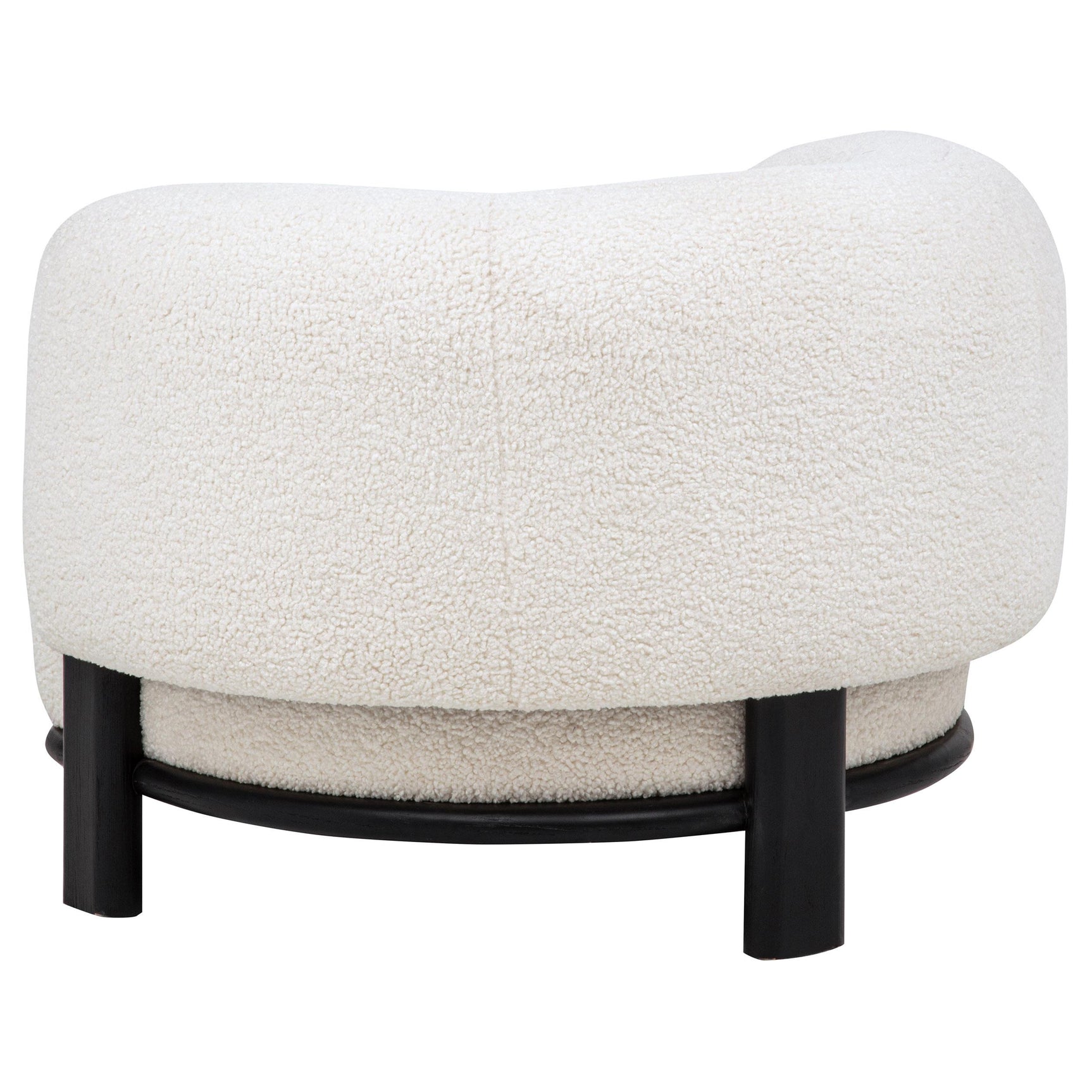 Full foam tight back detail of Lawler chair
