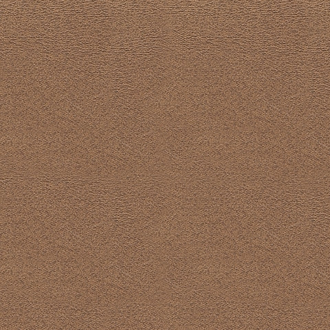 Fabric swatch showing caramel faux leather texture