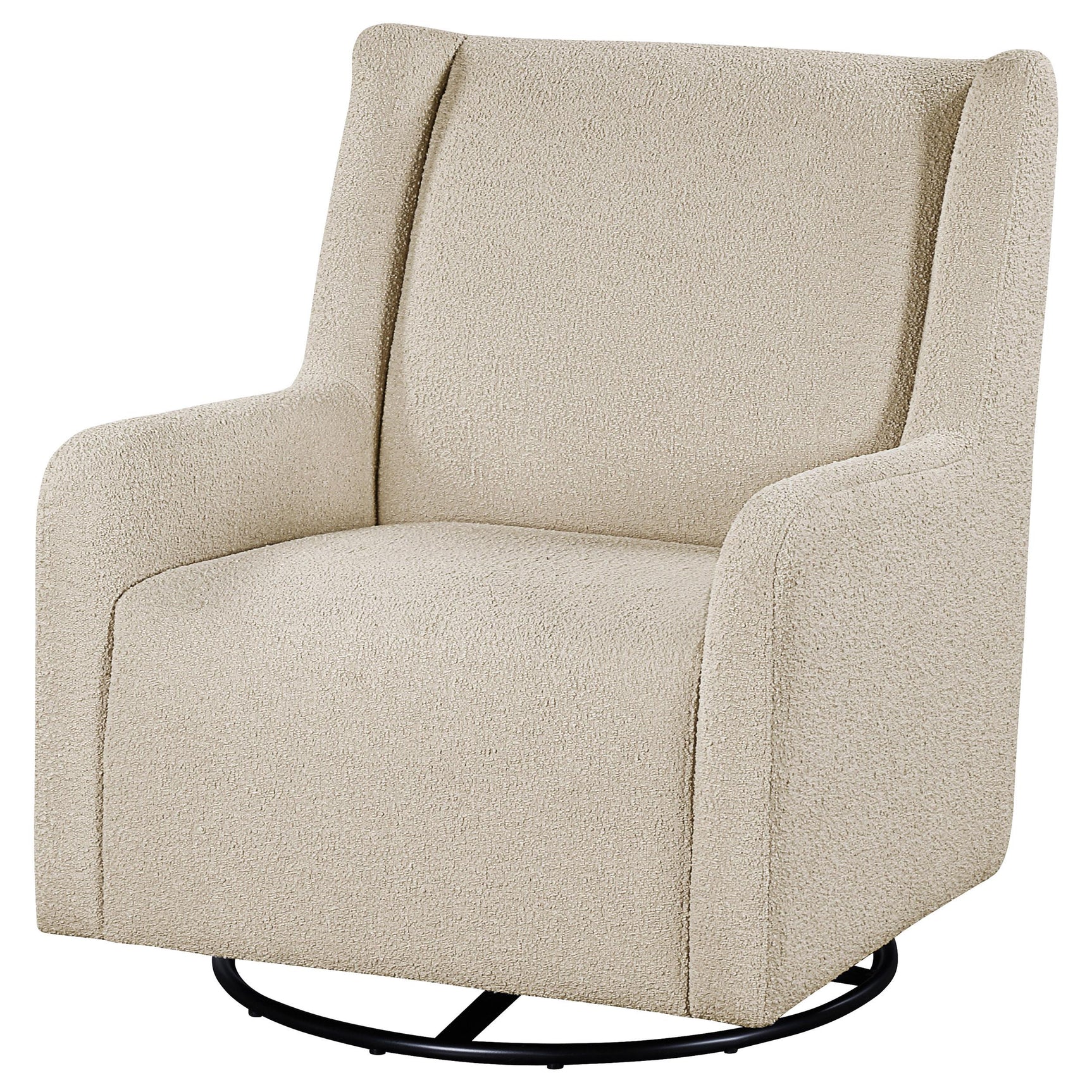 Back view of Serra swivel glider recliner