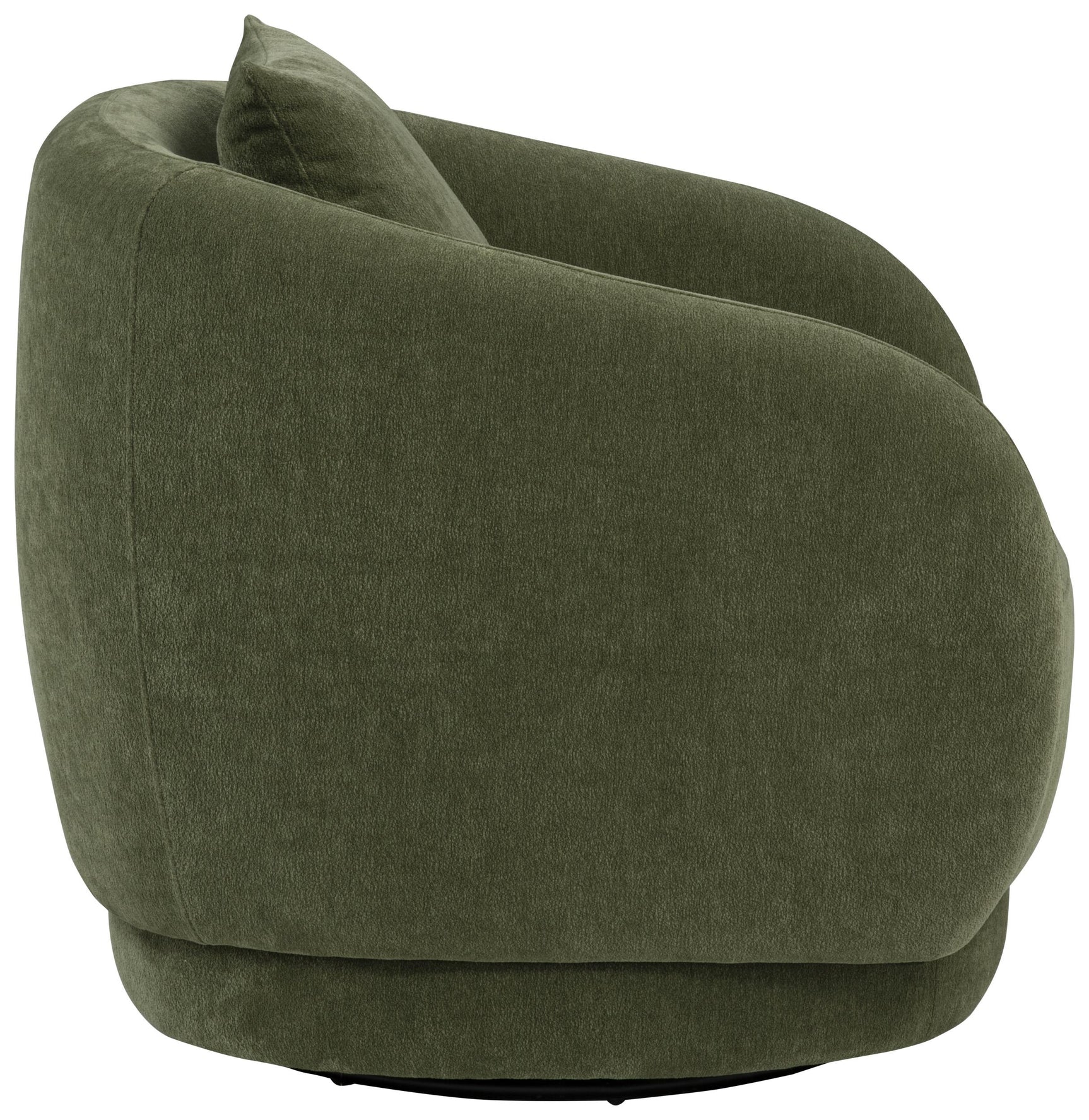 Armrest and cushion detail on Arnaud chair