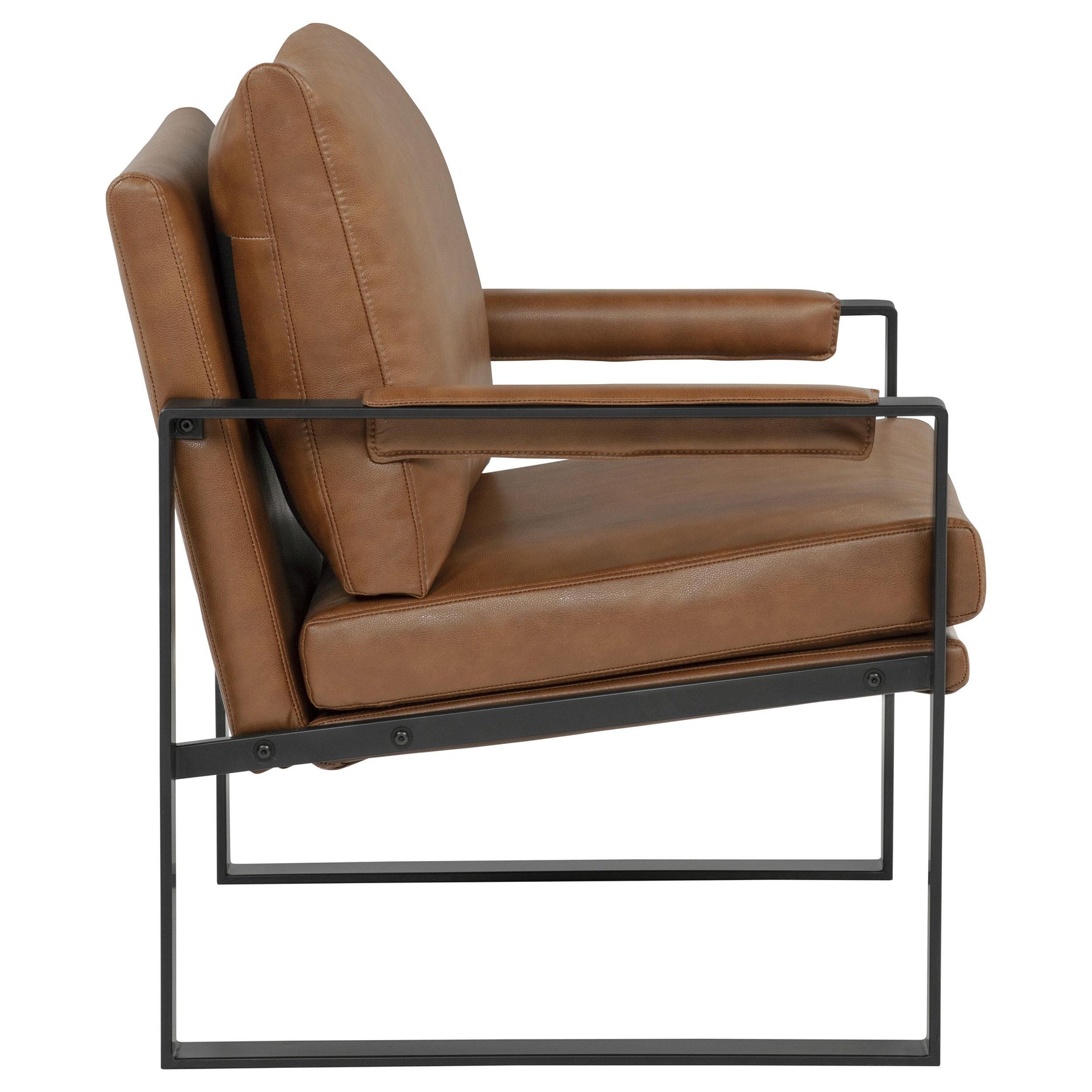 Rosalind accent chair seat cushion detail