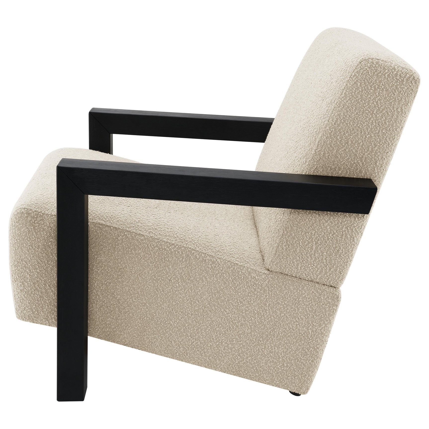 Back view of Fitzroy accent arm chair