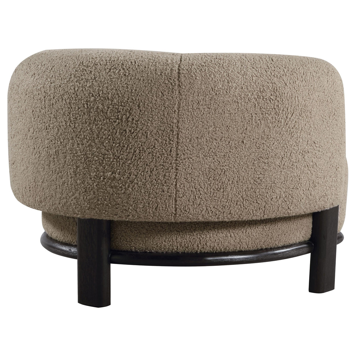 Barrel back design silhouette