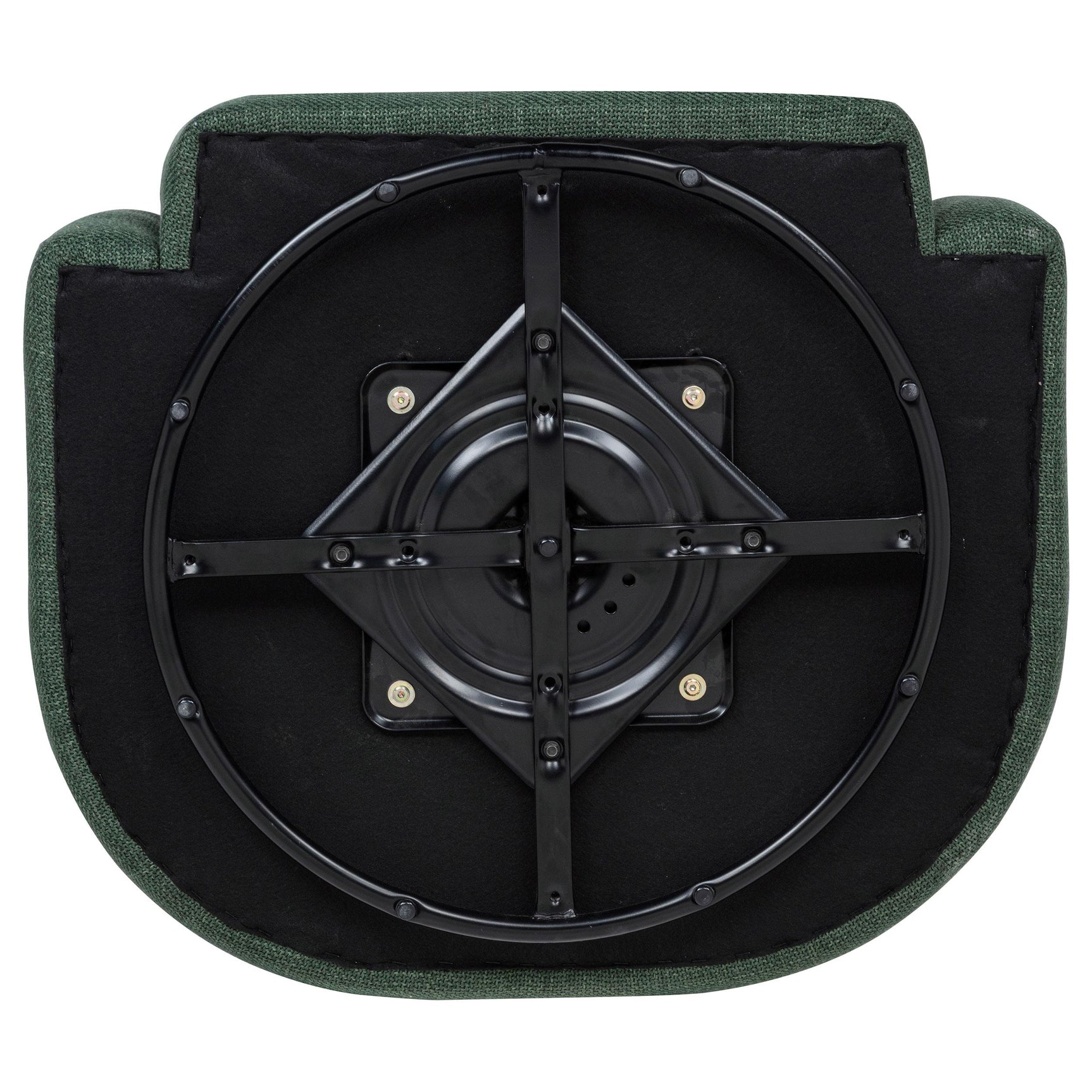 Swivel mechanism of Mossbrook accent chair