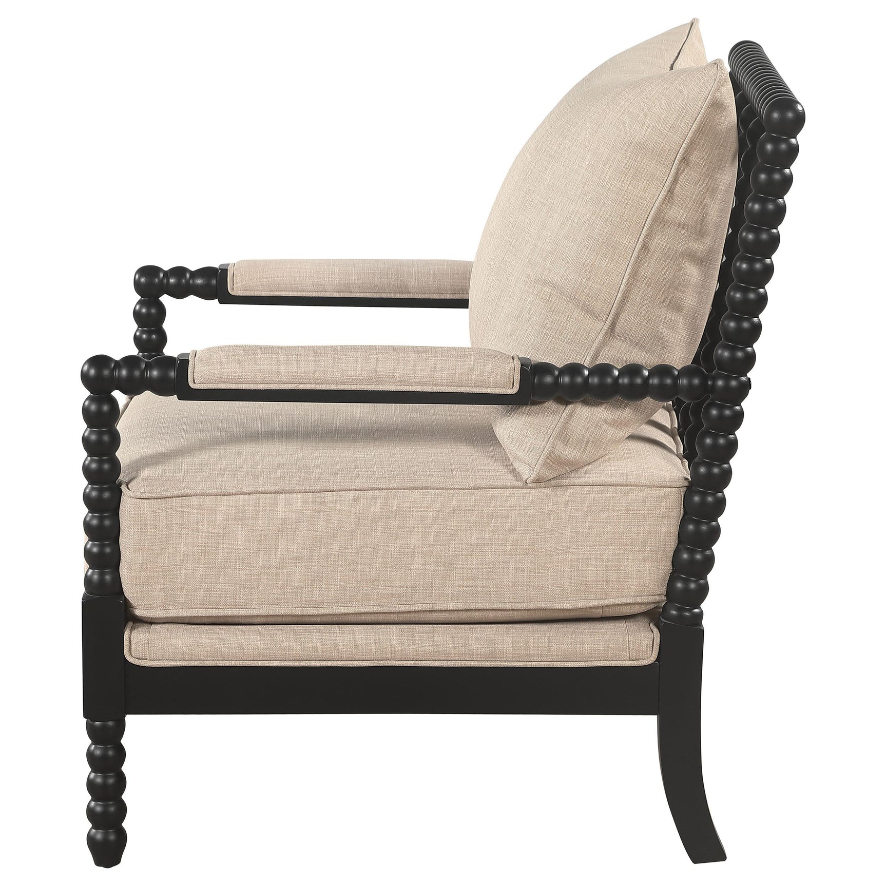 Blanchett chair loose back pillow and padded seat