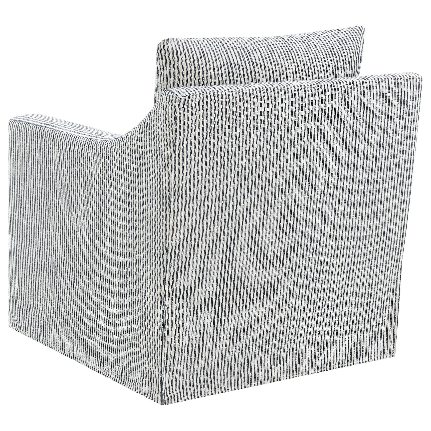 Detailed view of swivel mechanism on Winter Chair