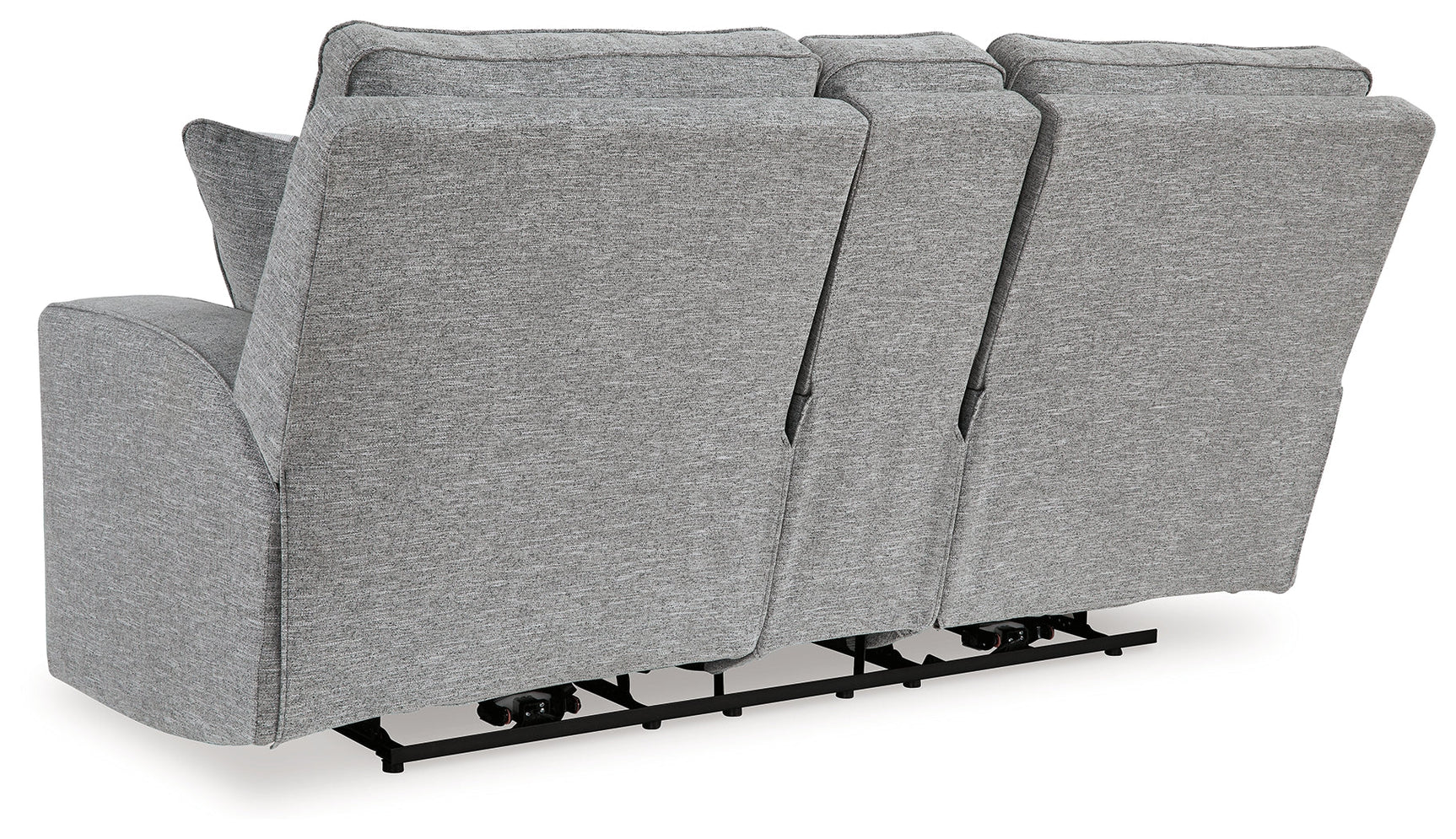 Back view of Biscoe Power Reclining Loveseat