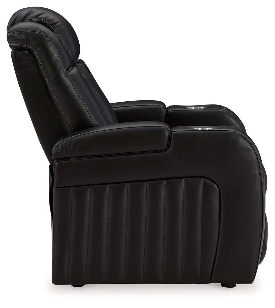 Caveman Midnight Den Sofa, Loveseat and Recliner