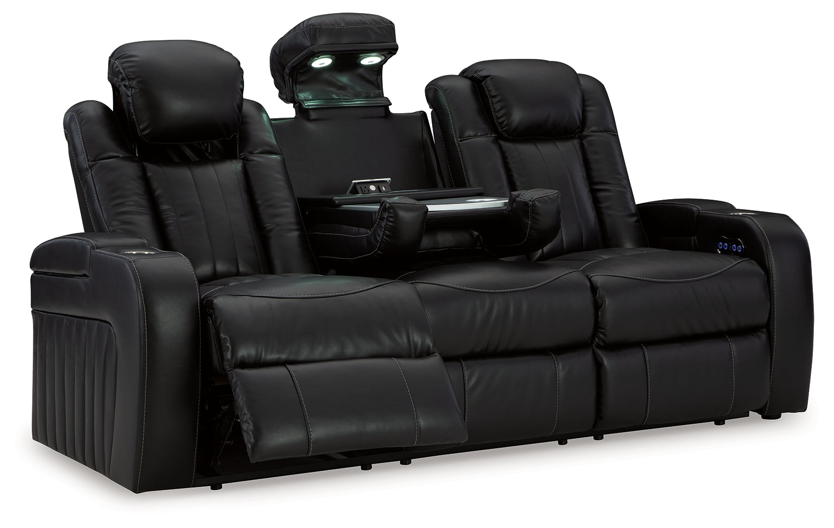 Caveman Midnight Den Sofa, Loveseat and Recliner