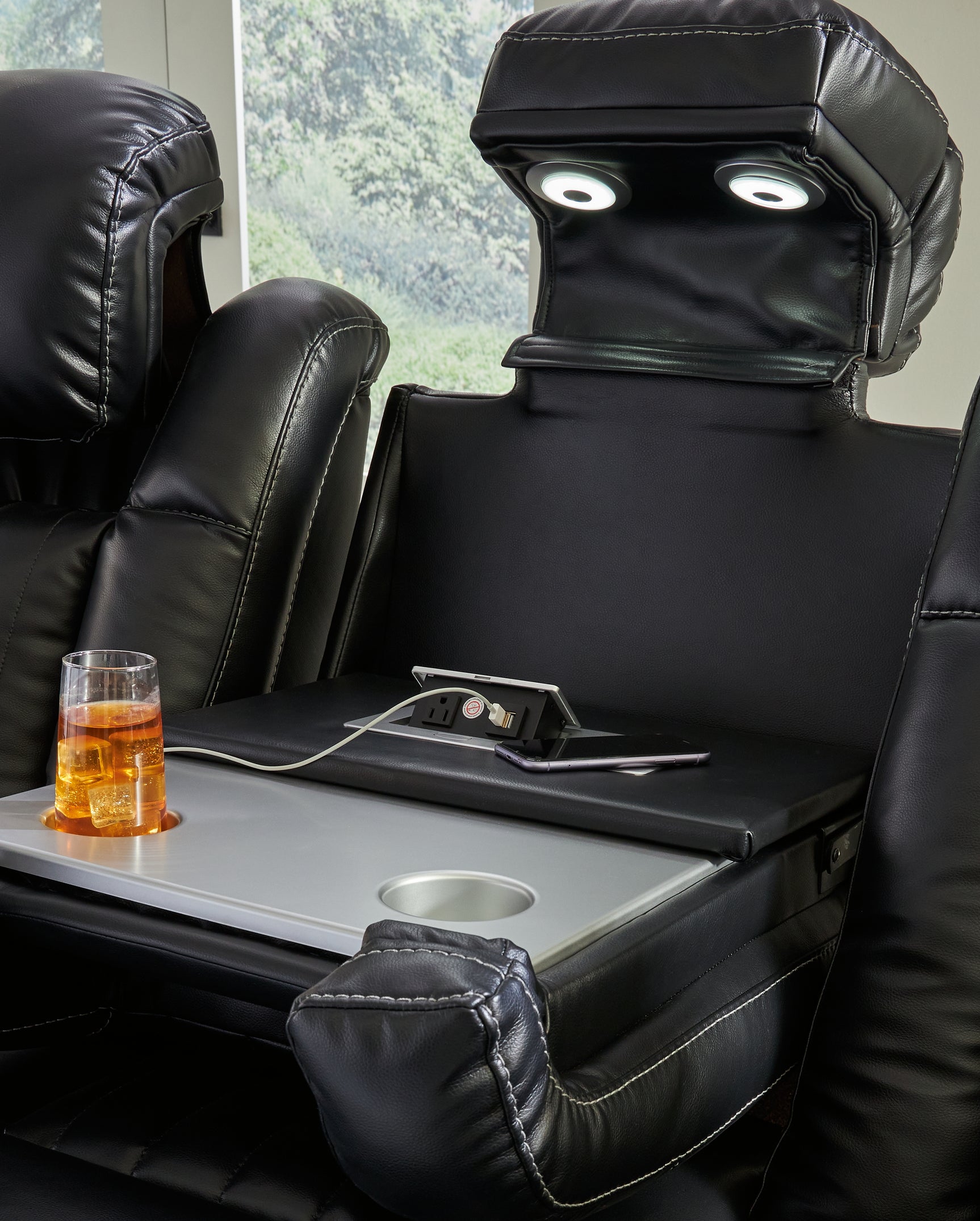 Caveman Midnight Den Sofa, Loveseat and Recliner