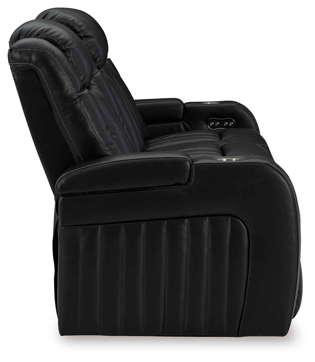 Caveman Midnight Den Sofa, Loveseat and Recliner