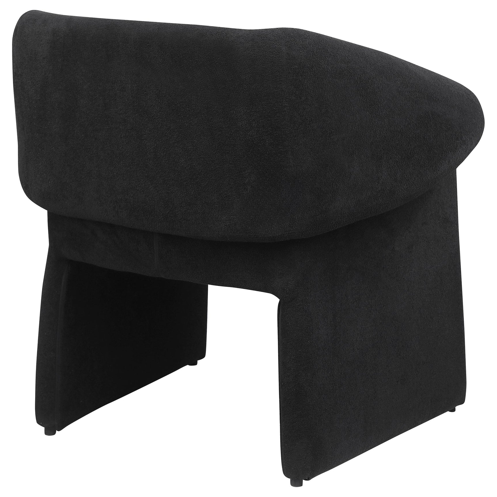 Chair with levelers visible