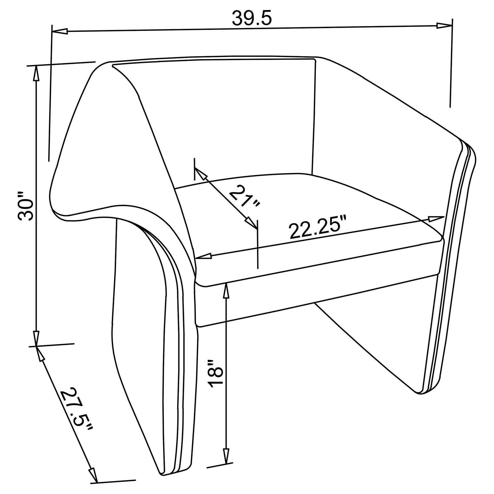 Detailed shot of chair leg with leveler