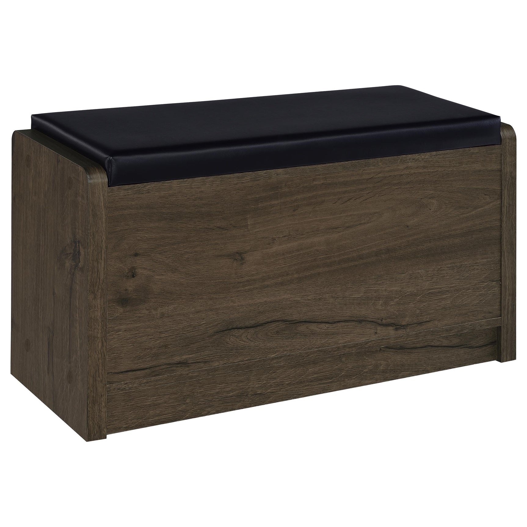 Arrington Storage Bench assembling parts laid out