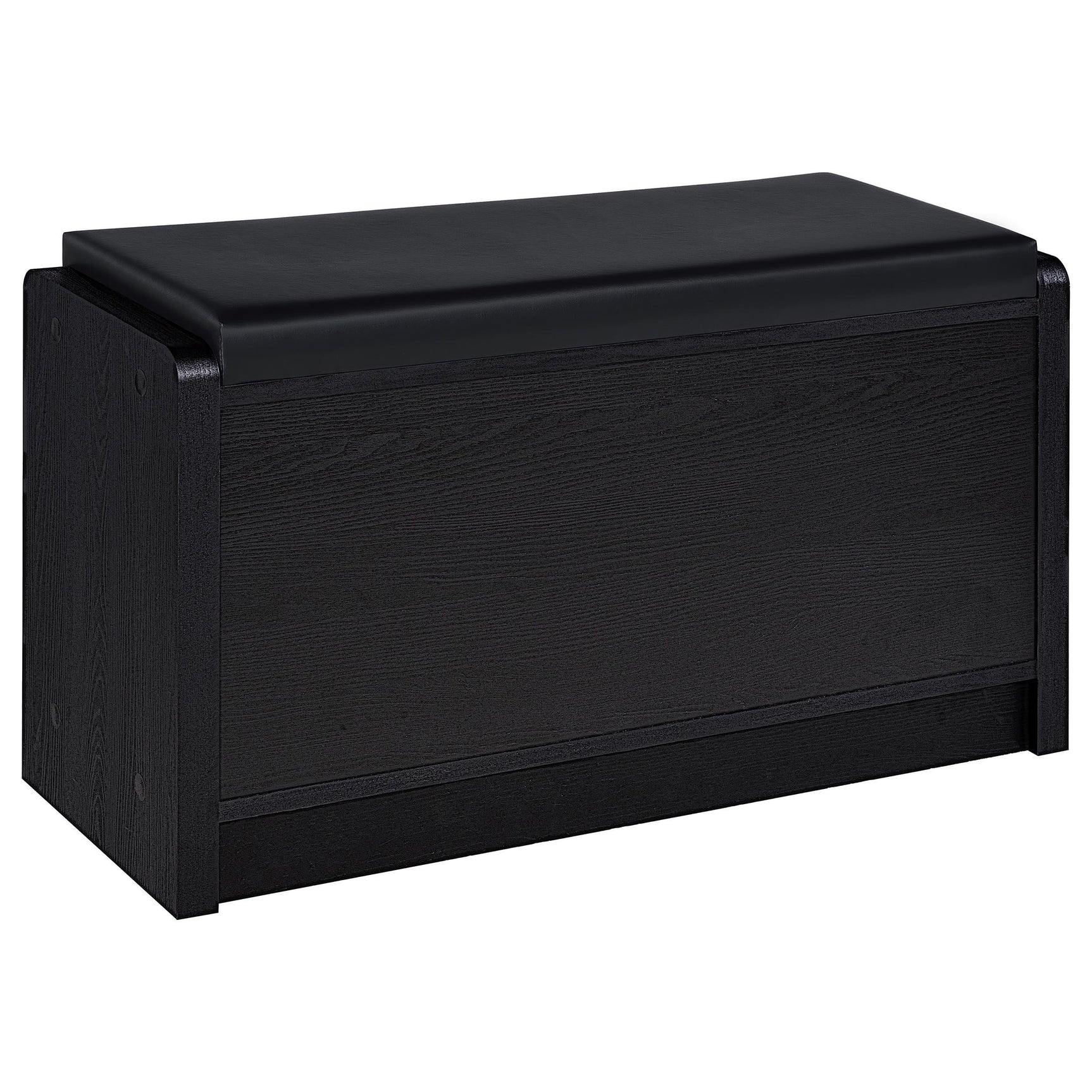 Back view of Arrington storage bench