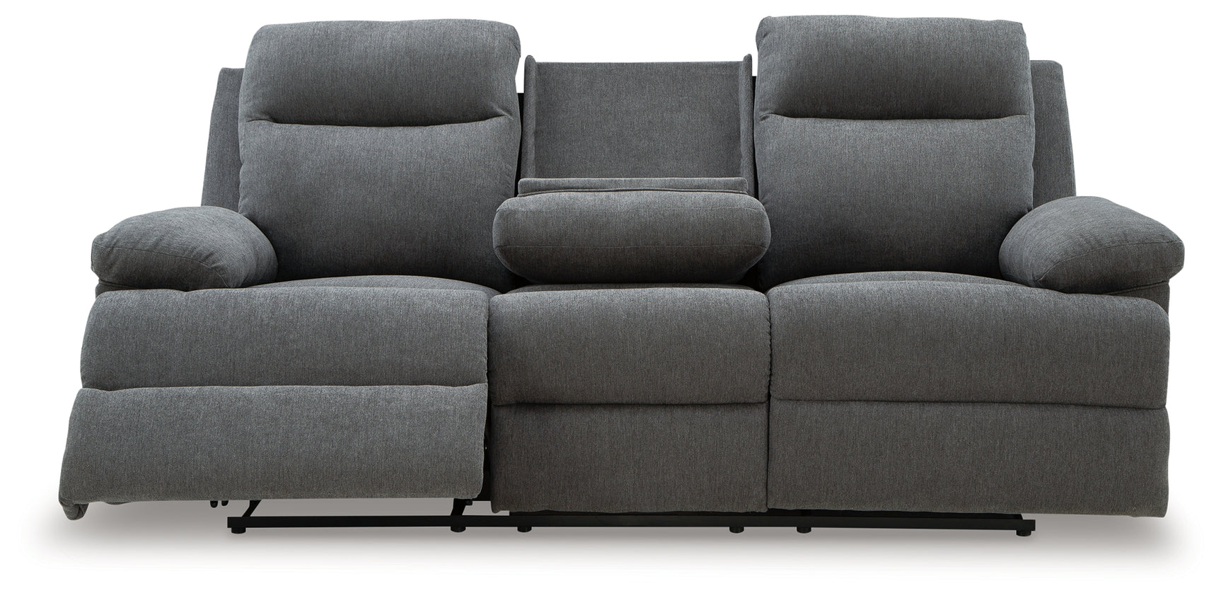 Side-Swipe reclining sofa head-on open view