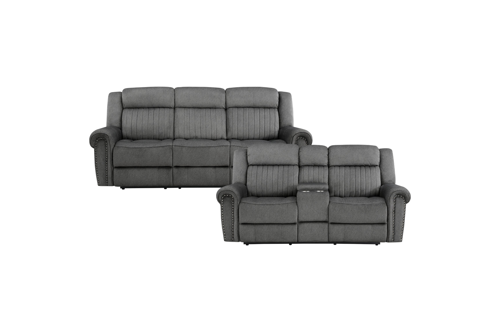 Brennen Charcoal Power Reclining Sofa