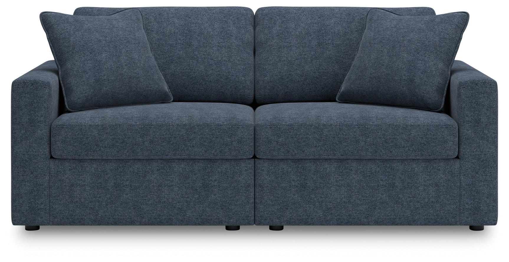 detail view of Modmax Ink Performance Fabric Next-Gen Nuvella 2-Piece Sectional sofa