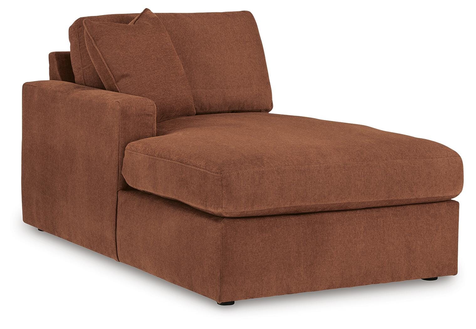 Modmax Spice Performance Fabric,Next-Gen Nuvella™ 5-Piece Double Chaise with Audio Consoles - image 2