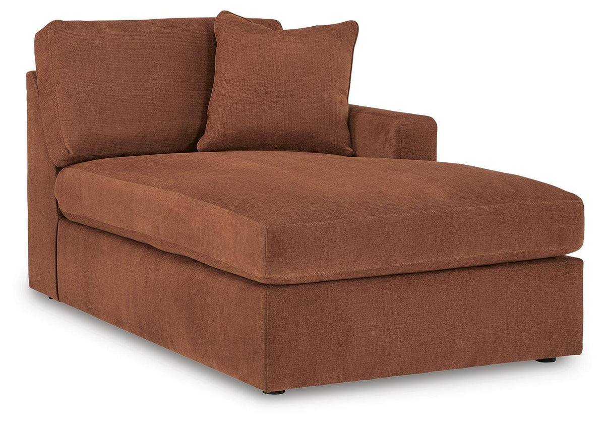 Modmax Spice Performance Fabric,Next-Gen Nuvella™ 4-Piece Sectional with Chaise - image 5