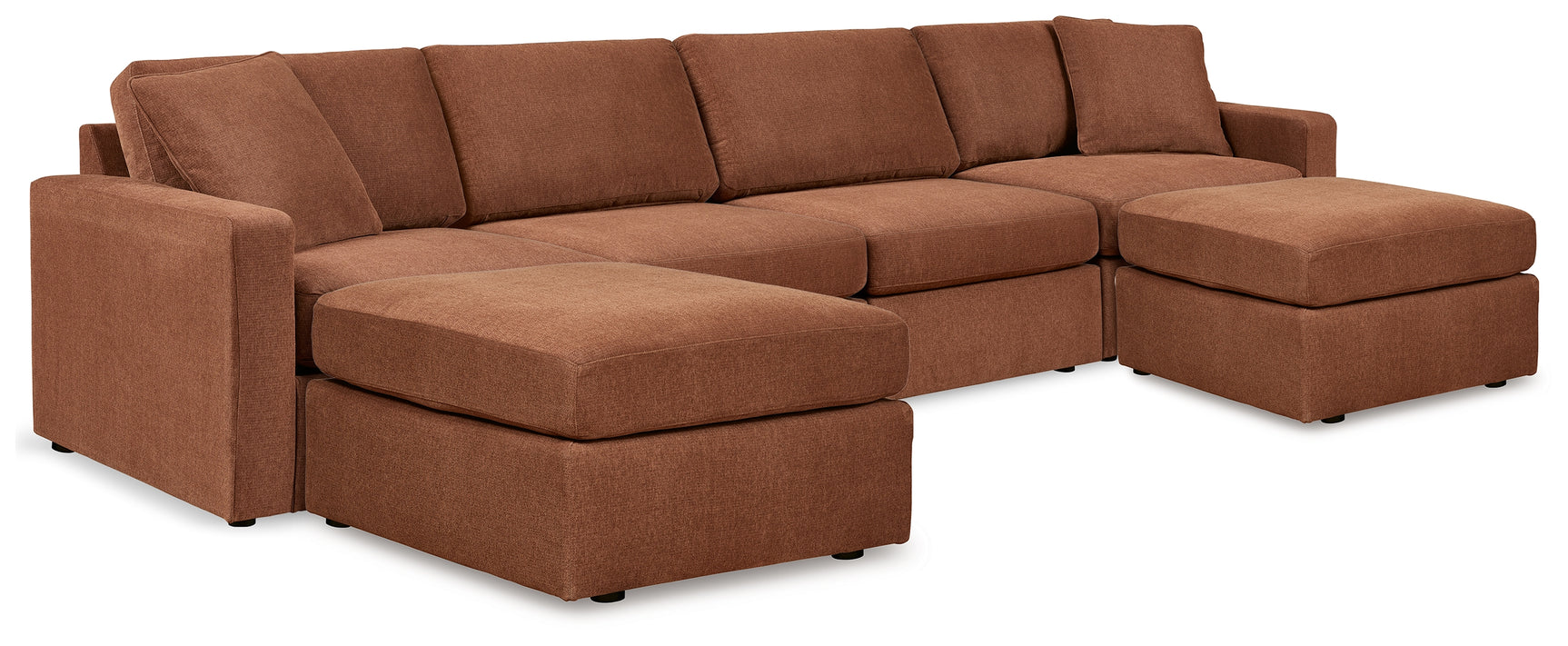 Modmax Spice 4-Piece Sectional sofa with ottoman main view