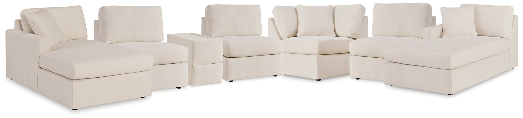 Modmax Oyster 7-Piece Sectional sofa side view